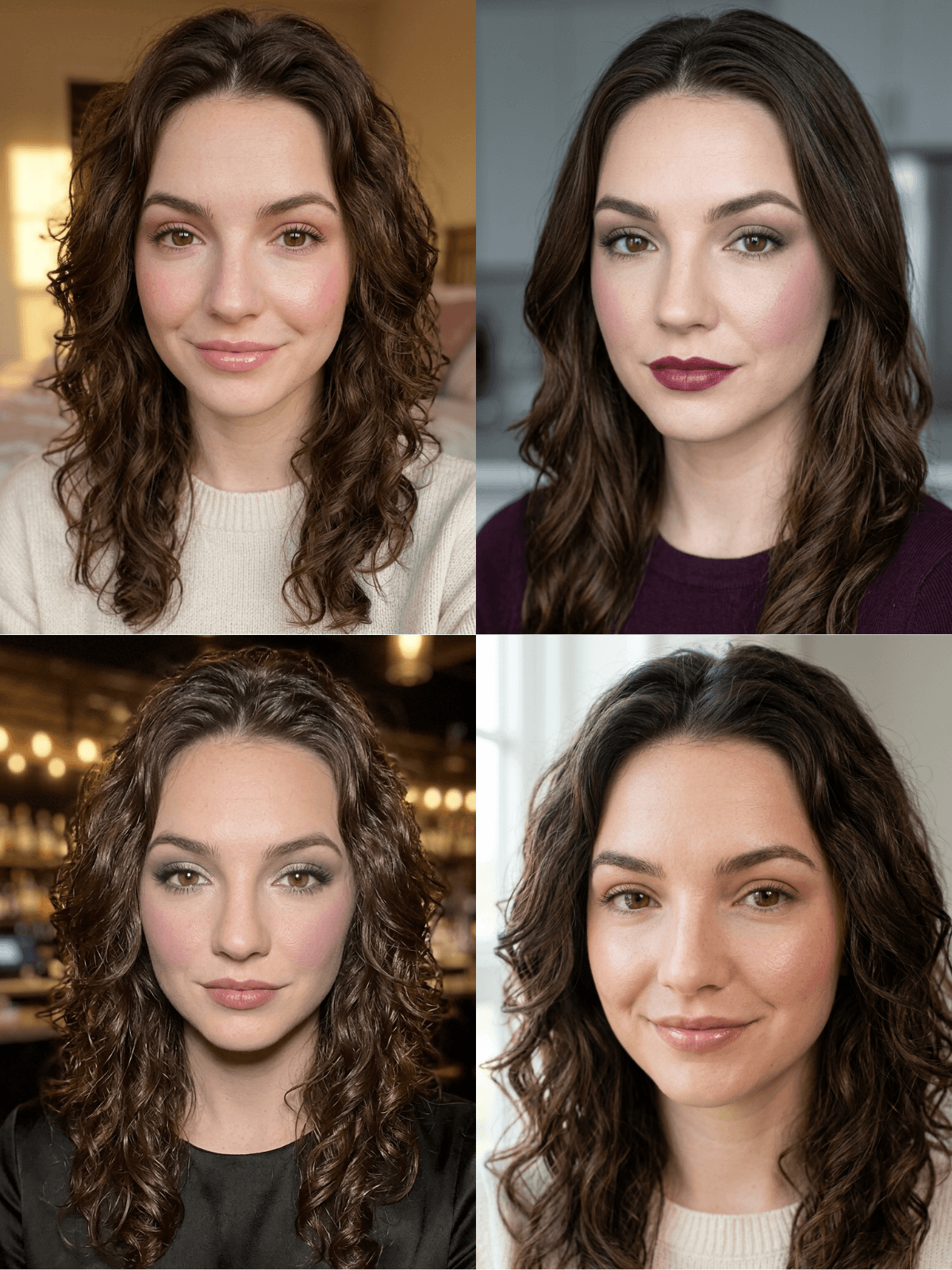 Vella personalized makeup look